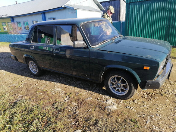 2006 Lada (ВАЗ) 2107, синий, 88000 рублей - вид 1