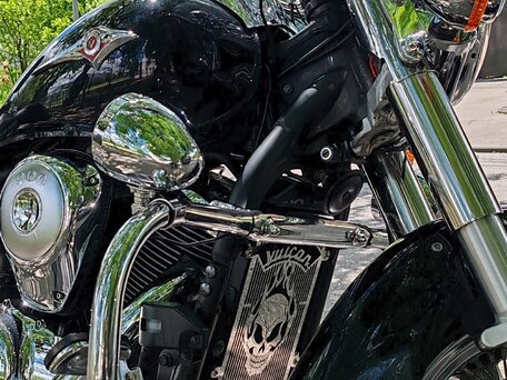 2010 Kawasaki VN900 Vulcan, чёрный, 630000 рублей, вид 5