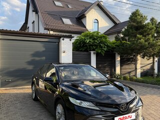 2019 Toyota Camry VIII (XV70), чёрный, 2850000 рублей, вид 3