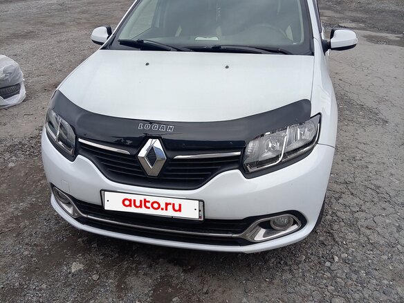 2015 Renault Logan II, белый, 500000 рублей - вид 4