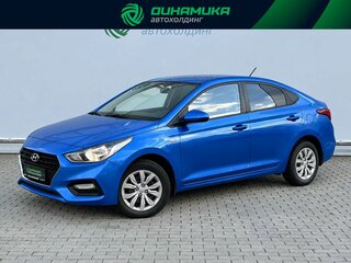 2019 Hyundai Solaris II, синий, 1495000 рублей, вид 1