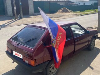 1996 Lada (ВАЗ) 2109, пурпурный, 120000 рублей, вид 3
