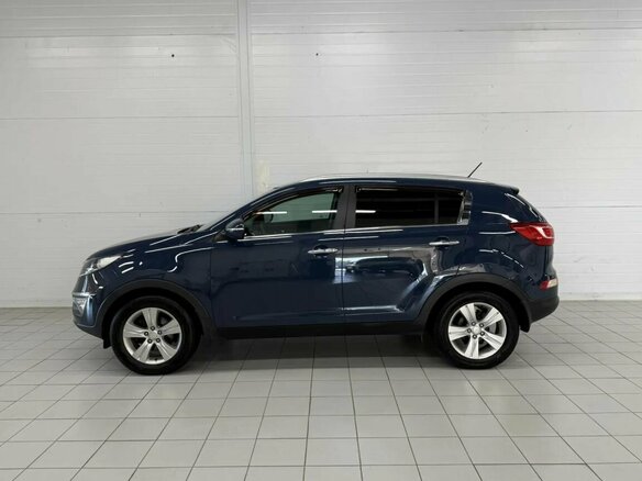 2011 Kia Sportage III, синий, 1435000 рублей - вид 8