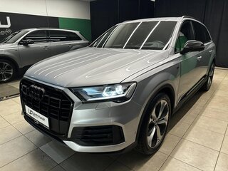 2022 Audi Q7 45 TDI II (4M) Рестайлинг, серый, 10200000 рублей, вид 3