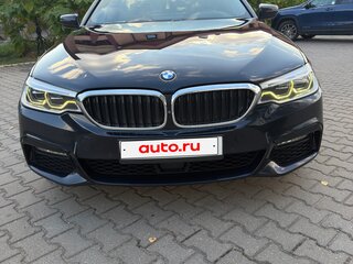 2018 BMW 5 серии 520d xDrive VII (G30/G31/G38), чёрный, 2650000 рублей, вид 2