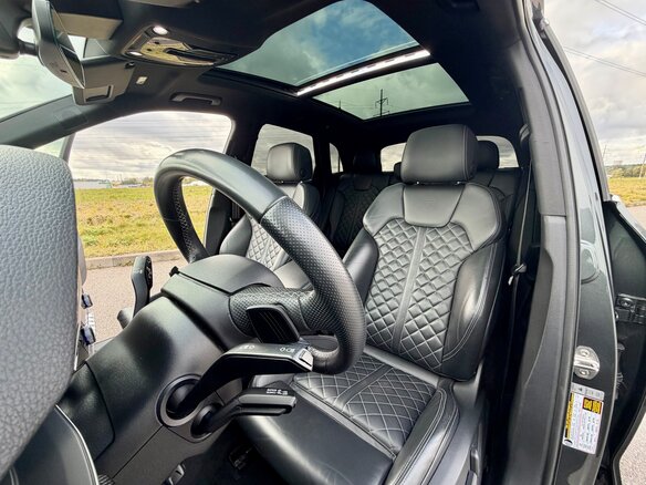 2021 Audi SQ5 II (FY) Рестайлинг, серый, 3350000 рублей - вид 32