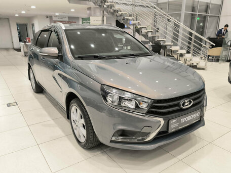 2022 Lada (ВАЗ) Vesta SW I, серый, 1080000 рублей, вид 3