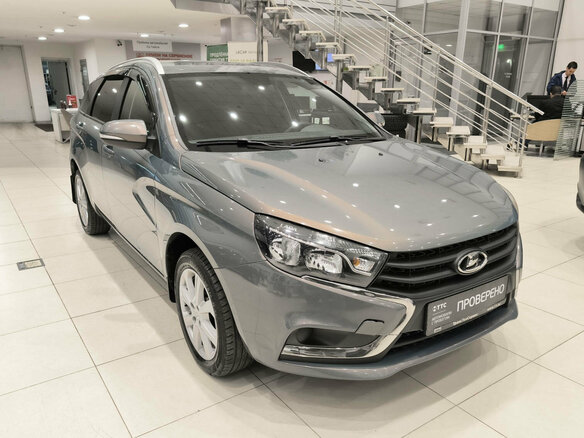 2022 Lada (ВАЗ) Vesta SW I, серый, 1080000 рублей - вид 2