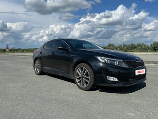 2015 Kia Optima III Рестайлинг, чёрный, 1700000 рублей, вид 3