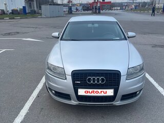 2008 Audi A6 III (C6), серебристый, 900000 рублей, вид 3