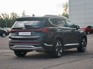 2020 Hyundai Santa Fe IV Рестайлинг, чёрный, 3558000 рублей, вид 5