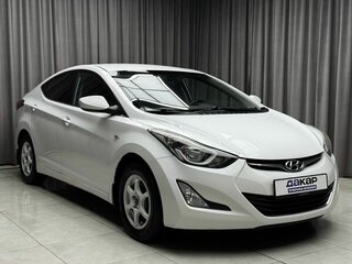 2014 Hyundai Elantra V (MD) Рестайлинг, белый, 999000 рублей, вид 3