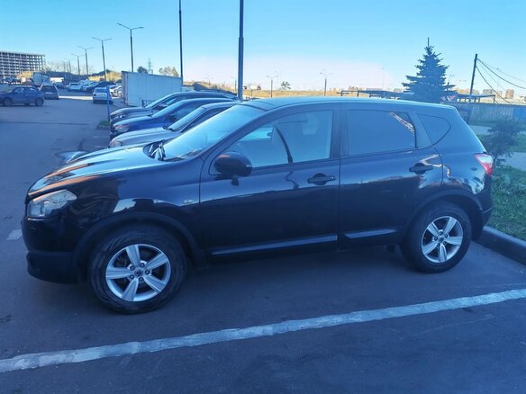 2011 Nissan Qashqai I Рестайлинг, фиолетовый, 790000 рублей - вид 4