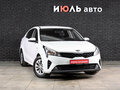2021 Kia Rio IV Рестайлинг, белый, 1780000 рублей - вид 2