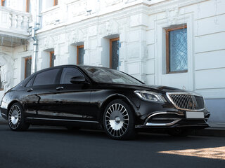 2015 Mercedes-Benz Maybach S-Класс 500 I (X222), чёрный, 5000000 рублей, вид 2