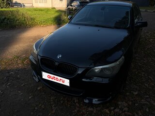 2003 BMW 5 серии 530i V (E60/E61), чёрный, 830000 рублей, вид 4