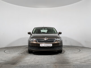 2019 Skoda Rapid I Рестайлинг, коричневый, 1390000 рублей, вид 2