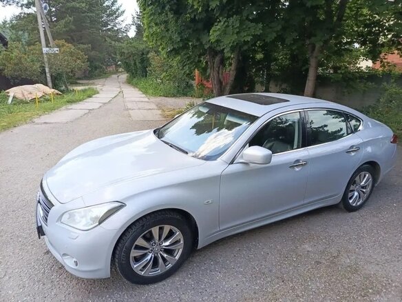 2012 Infiniti M25 IV, голубой, 1600000 рублей - вид 3