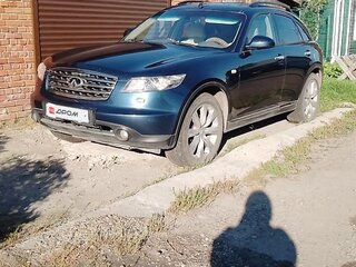 2006 Infiniti FX35 I (S50) Рестайлинг, синий, 900000 рублей, вид 2