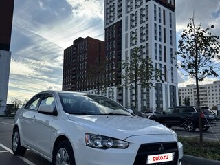 2007 Mitsubishi Lancer X, белый, 650000 рублей, вид 4