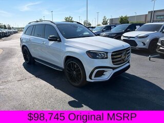 2025 Mercedes-Benz GLS 450 II (X167) Рестайлинг, белый, 12850000 рублей, вид 3