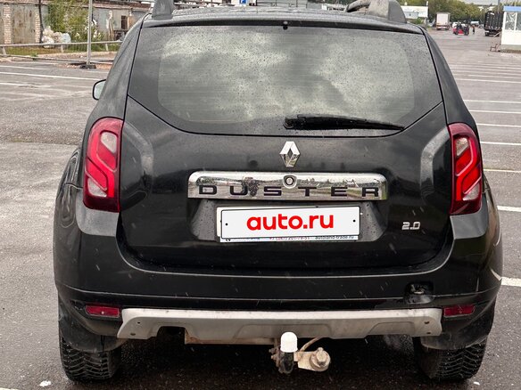 2014 Renault Duster I, чёрный - вид 2