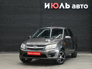 2015 Lada (ВАЗ) Granta I, коричневый, 350000 рублей, вид 1