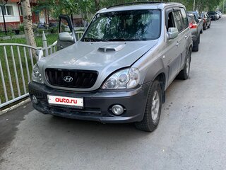2003 Hyundai Terracan I, серебристый, 550000 рублей, вид 3