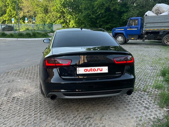 2014 Audi A6 IV (C7) Рестайлинг, чёрный, 1700000 рублей - вид 5