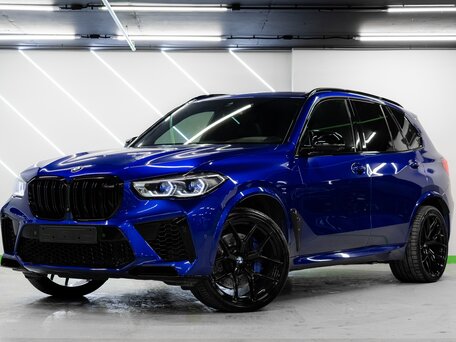 2021 BMW X5 M III (F95), синий, 9290000 рублей, вид 1