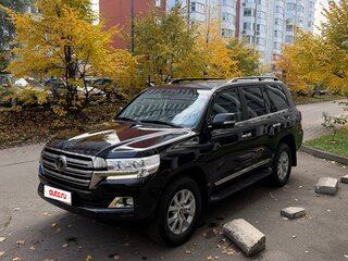 2016 Toyota Land Cruiser 200 Series Рестайлинг 2, чёрный, 7530000 рублей, вид 1
