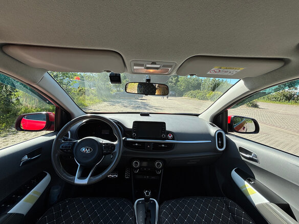 2018 Kia Picanto X-line X-Line III, красный, 1250000 рублей - вид 11