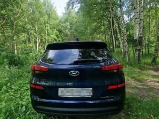 2020 Hyundai Tucson III Рестайлинг, синий, 3400000 рублей, вид 4
