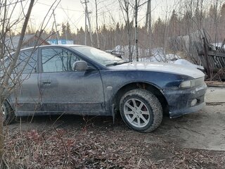 2000 Mitsubishi Galant VIII Рестайлинг, синий, 250000 рублей, вид 3