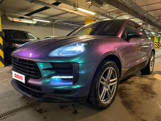 2020 Porsche Macan I Рестайлинг, синий, 6750000 рублей, вид 1