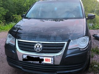 2009 Volkswagen Touran I Рестайлинг, чёрный, 380000 рублей, вид 1