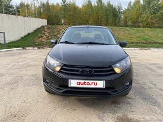 2020 Lada (ВАЗ) Granta I Рестайлинг, чёрный, 550000 рублей, вид 2