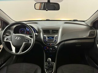 2014 Hyundai Solaris I Рестайлинг, оранжевый, 870000 рублей, вид 5