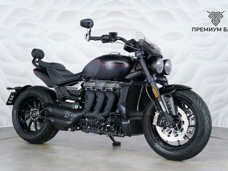 2025 Triumph Rocket 3, чёрный, 3299000 рублей, вид 5