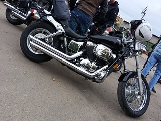 2005 Honda VT 750, чёрный, 390000 рублей, вид 4