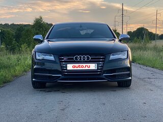 2014 Audi S7 I (4G), чёрный, 3250000 рублей, вид 4