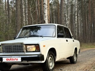 1997 Lada (ВАЗ) 2107, белый, 150000 рублей, вид 5