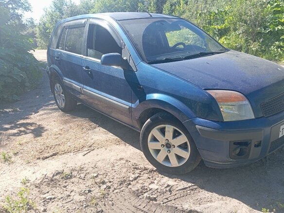 2006 Ford Fusion I Рестайлинг, синий, 400000 рублей - вид 22