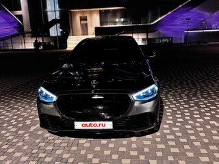 2022 Mercedes-Benz S-Класс 450 Long 4MATIC VII (W223), серый, 8150000 рублей, вид 2