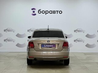 2019 Volkswagen Polo V Рестайлинг, бежевый, 1190000 рублей, вид 5