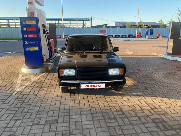 2010 Lada (ВАЗ) 2107, чёрный, 240000 рублей - вид 2
