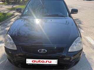 2014 Lada (ВАЗ) Priora I Рестайлинг, чёрный, 420000 рублей, вид 4