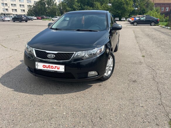 2012 Kia Cerato 6-speed II, чёрный - вид 1