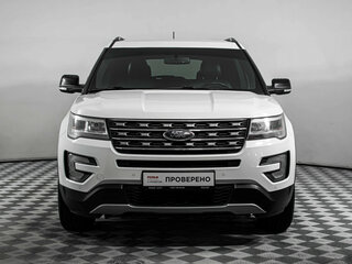 2018 Ford Explorer V Рестайлинг, белый, 2687000 рублей, вид 2