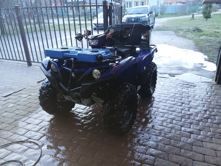 2015 Yamaha Grizzly 700, синий, 1310000 рублей, вид 1